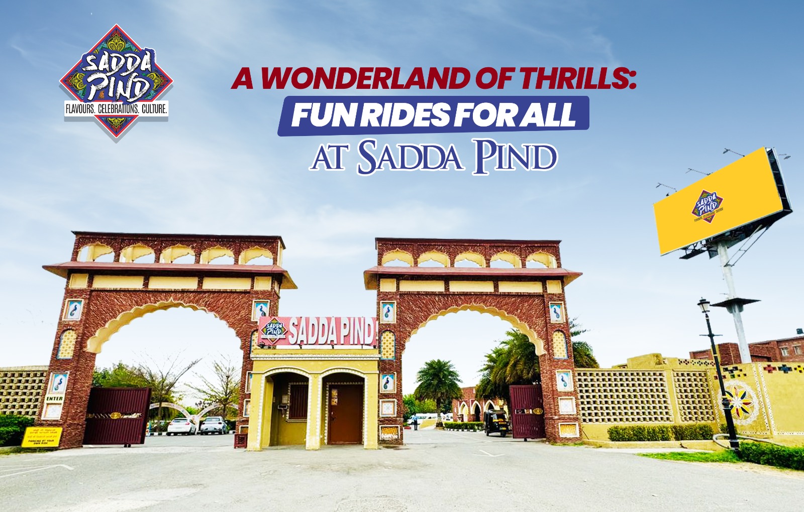 A Wonderland of Thrills: Fun Rides for All at Sadda Pind