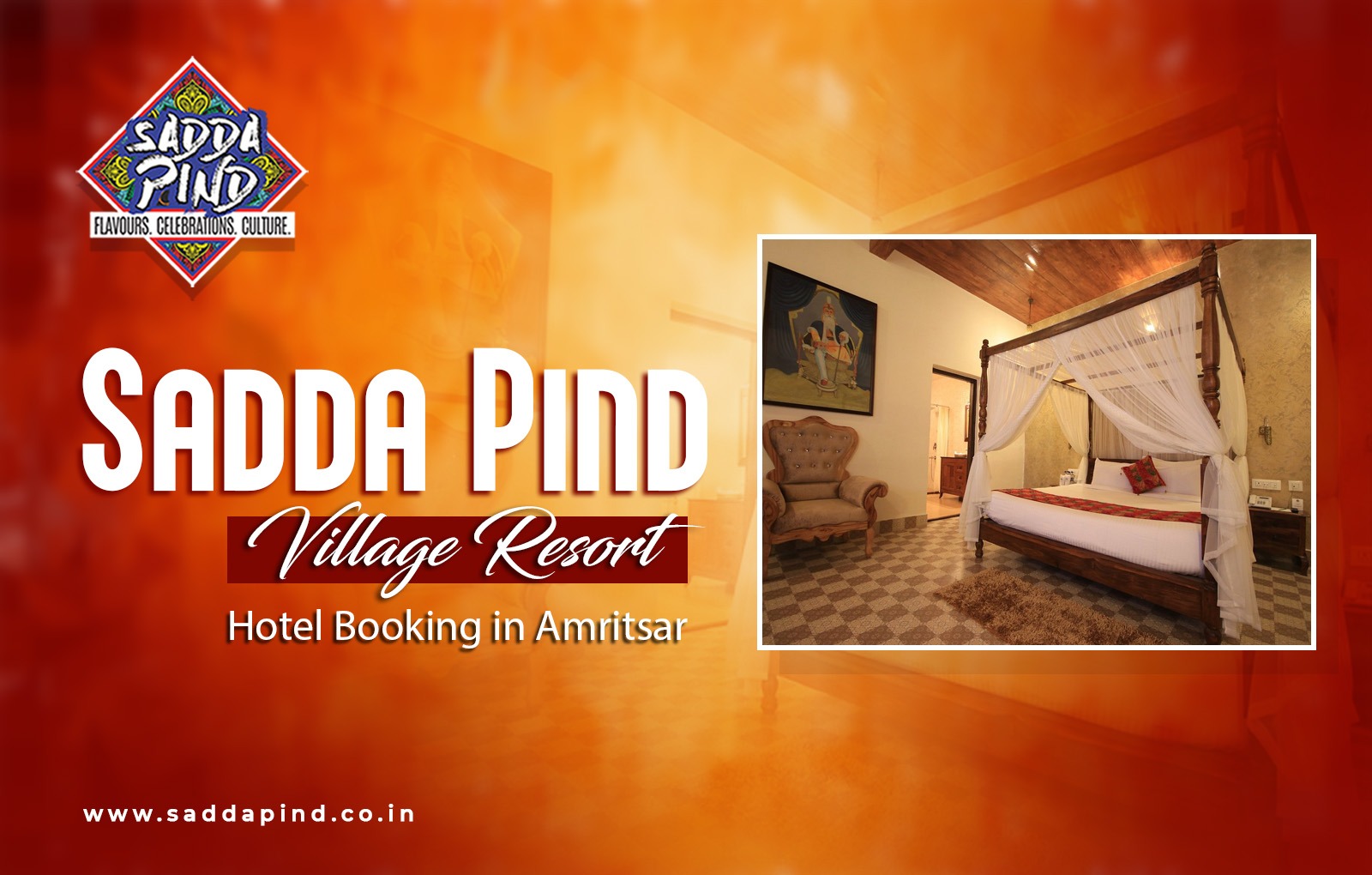 Hotel Booking in Amritsar: Experience Authentic Punjab Hospitality at Sadda Pind Village Resort
