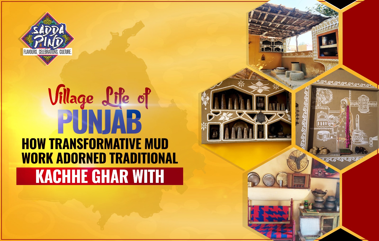 Village Life of Punjab: How Transformative Mud Work Adorned Traditional Kachhe Ghar with Intricate Designs?